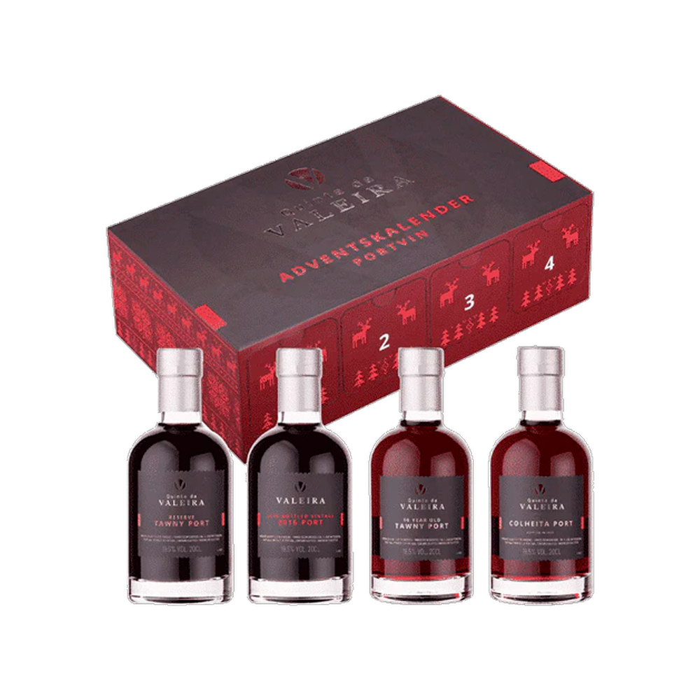 Adventskalender 2025 med portvin fra Valeira